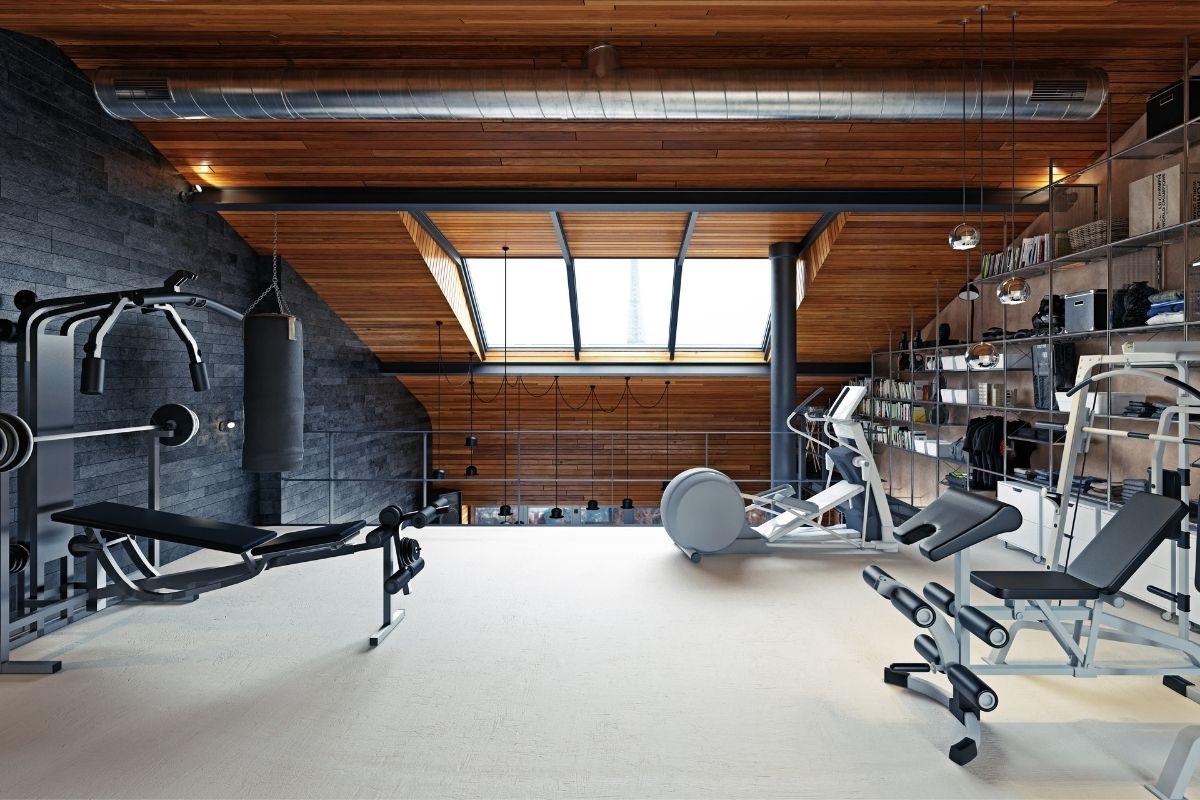 View of 5 Steps to Create Your Own Space Saving Home Gym (and Get Motivated!)