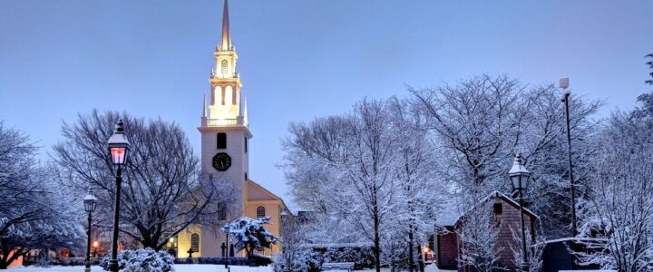 15 Most Festive Things to Do in Newport RI in the Winter downtown newport ri snow