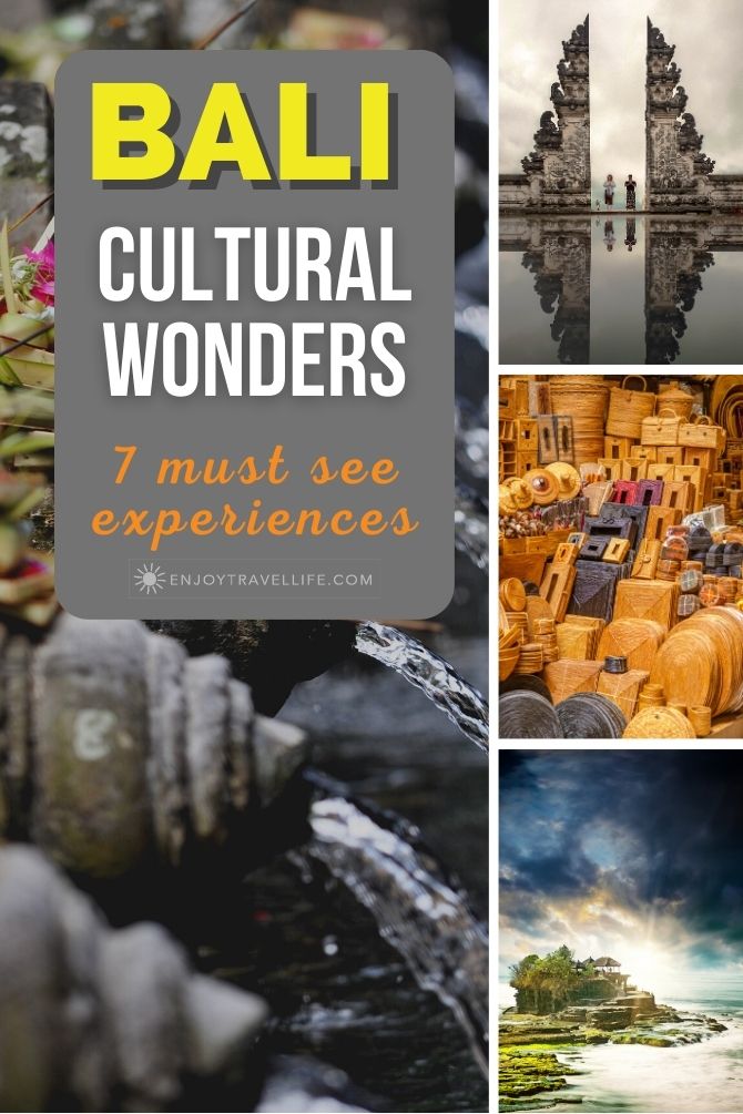 bali cultural wonders | Enjoy Travel Life