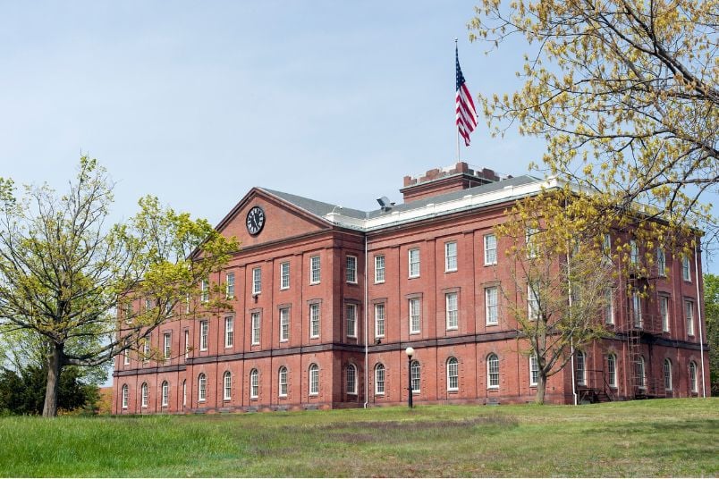 Springfield Armory National Historic Site in Springfield, Massachusetts