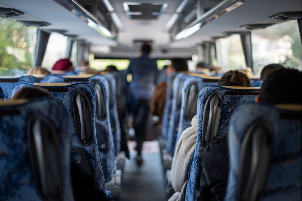 Group Travel Made Easy: 10 Benefits of Charter Bus Services 4 spacious charter bus service