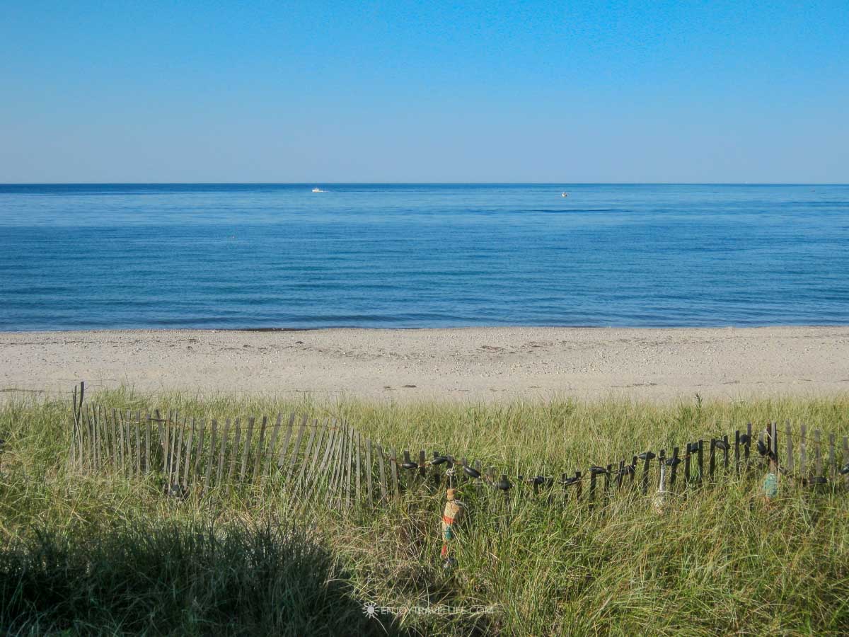 Coastal New England scene