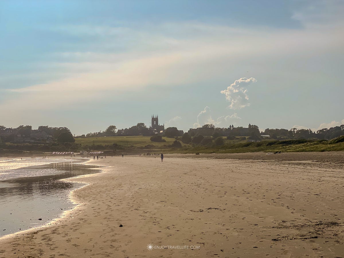 Second Beach in Middletown stretches about a mile and a half along the Rhode Island shore in summer.