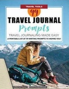 99 Travel Journal Prompts cover
