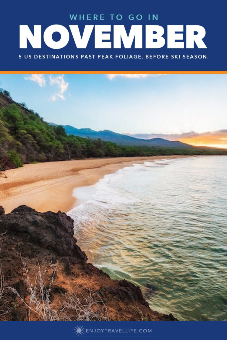 A golden beach on Maui at sunset.