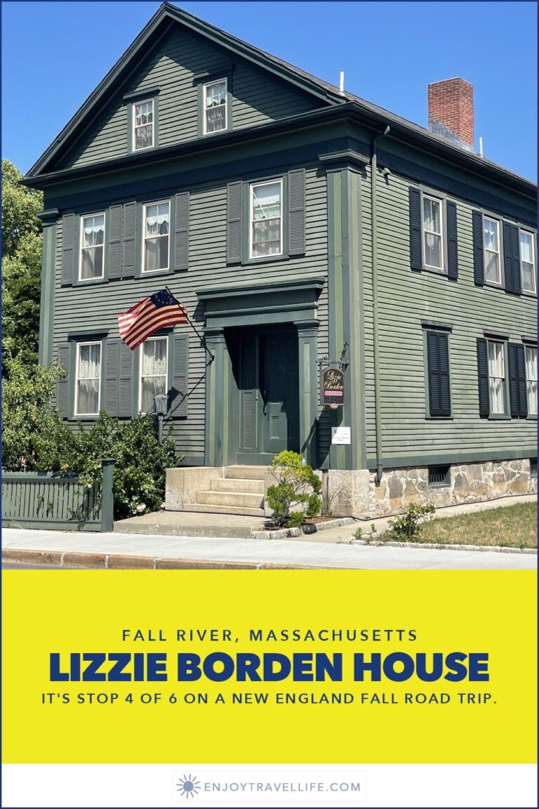 The Lizzie Borden House in Fall River, Massachusetts, now operates as a museum and bed-and-breakfast.